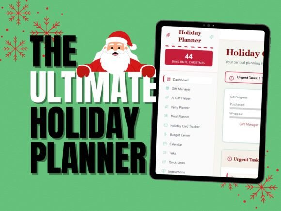 Download Holiday Planner, Christmas Gift Manager - Day Collection