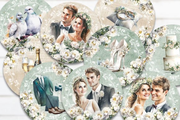 Download Shabby Chic Wedding Tags for Card Making - Shabby chic Collection