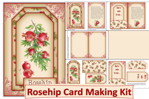 Download Shabby Chic Card Making Kit Rosehips - Shabby chic Collection