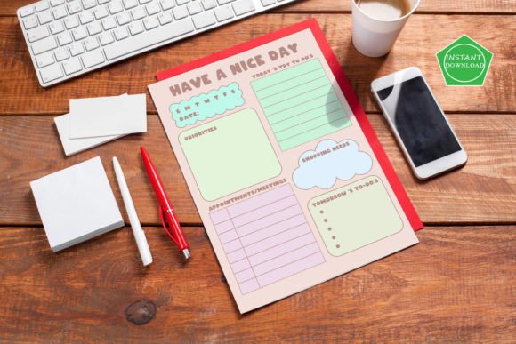 Download Nice Day to Do Daily List - Day Collection