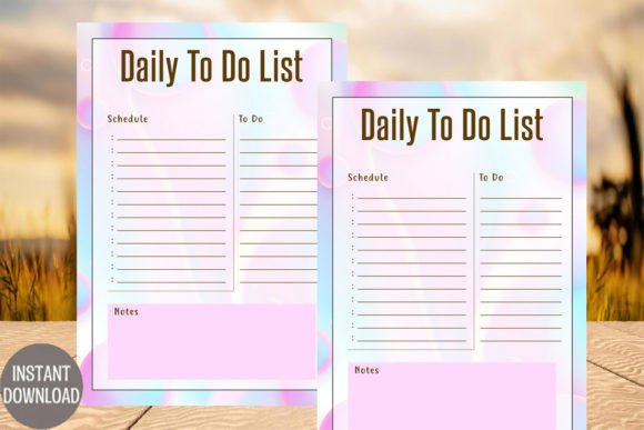 Download Printable Daily to Do List Template PDF - Daily to do list template Collection