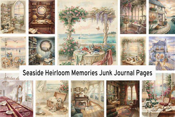 Download Seaside Heirloom Memories Junk Journals - Junk journals Collection