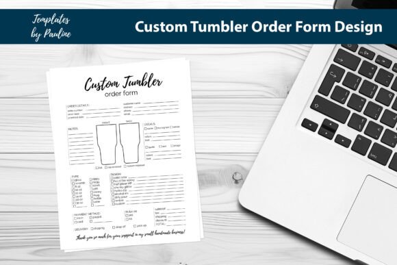 Download Tumbler Order Form, Cup Order Form - Tumbler order form Collection